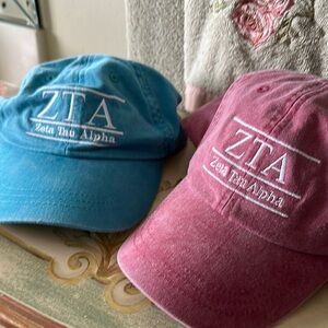 Zeta Tau Alpha Sorority baseball caps